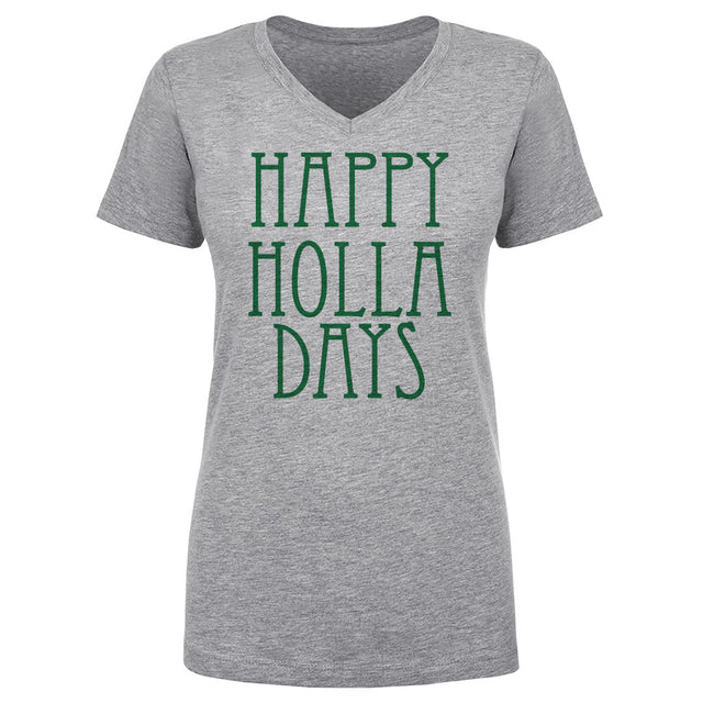 Christmas Women's V-Neck T-Shirt | 500 LEVEL