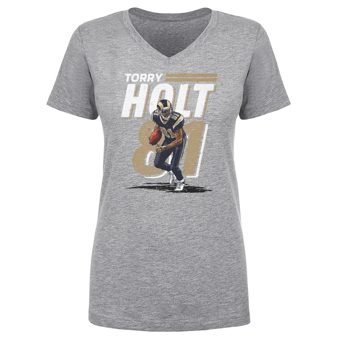 Torry Holt Women's V-Neck T-Shirt | 500 LEVEL