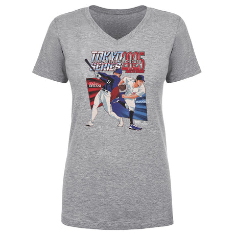 Shohei Ohtani Women's V-Neck T-Shirt | 500 LEVEL