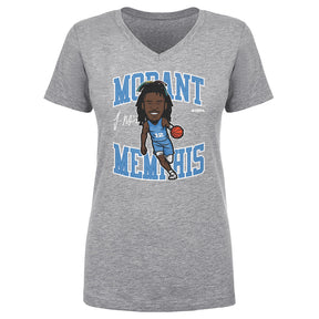 Ja Morant Women's V-Neck T-Shirt | 500 LEVEL