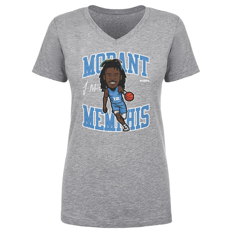 Ja Morant Women's V-Neck T-Shirt | 500 LEVEL