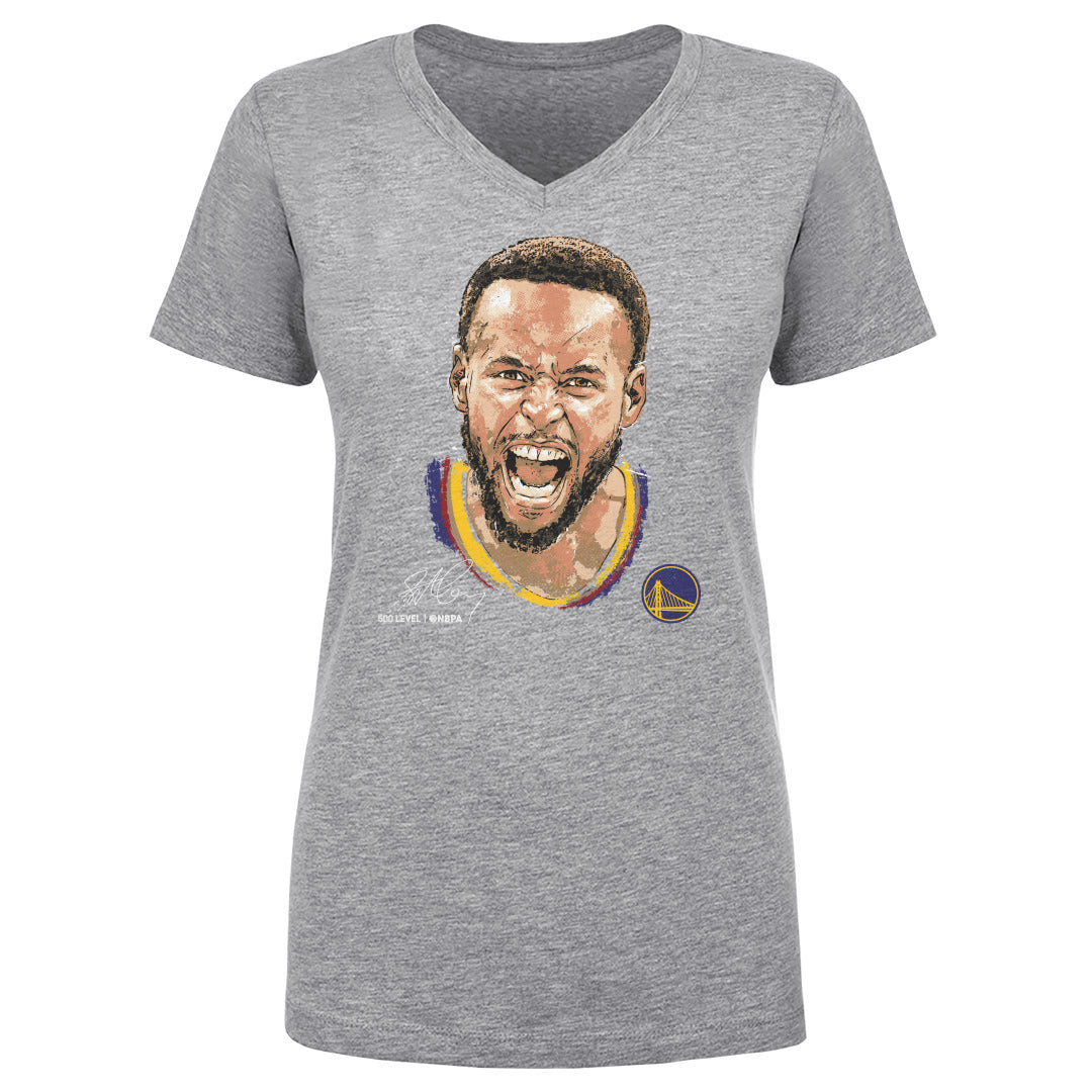 Steph Curry Women's V-Neck T-Shirt | 500 LEVEL