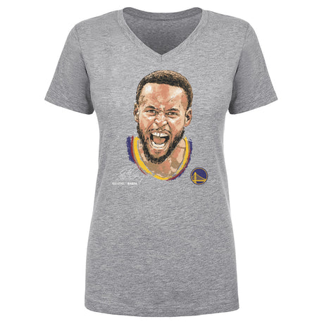 Steph Curry Women's V-Neck T-Shirt | 500 LEVEL