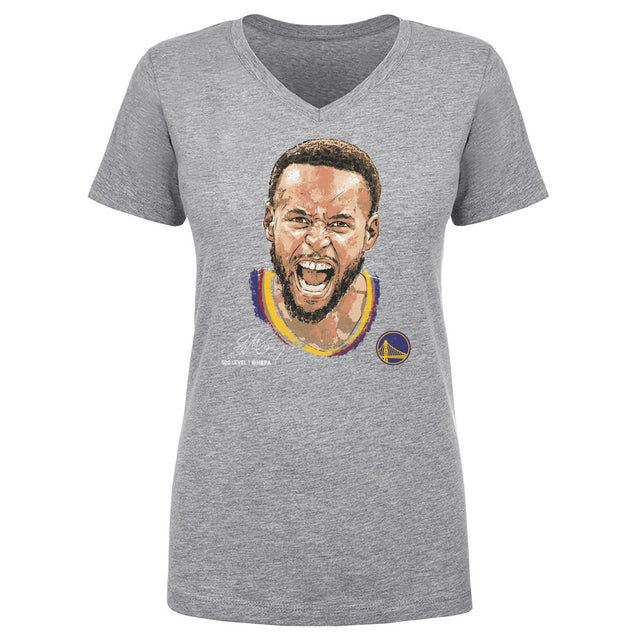 Steph Curry Women's V-Neck T-Shirt | 500 LEVEL