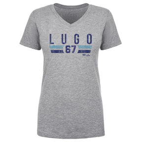 Seth Lugo Women's V-Neck T-Shirt | 500 LEVEL