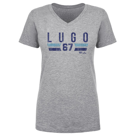 Seth Lugo Women's V-Neck T-Shirt | 500 LEVEL