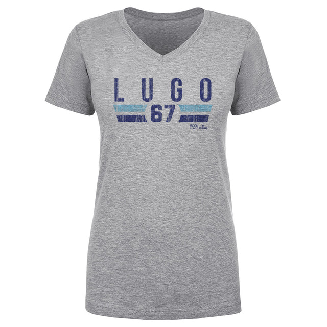 Seth Lugo Women's V-Neck T-Shirt | 500 LEVEL