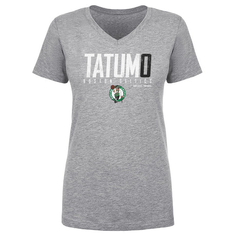 Jayson Tatum Women's V-Neck T-Shirt | 500 LEVEL