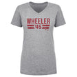 Zack Wheeler Women's V-Neck T-Shirt | 500 LEVEL