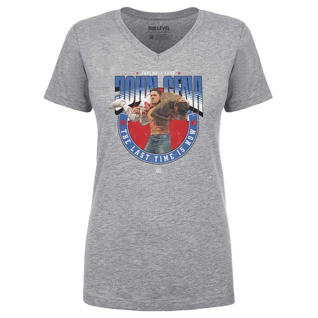 John Cena Women's V-Neck T-Shirt | 500 LEVEL