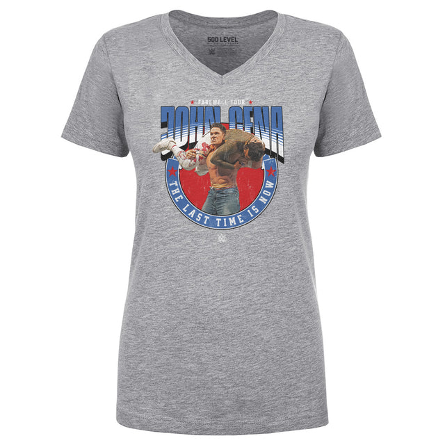 John Cena Women's V-Neck T-Shirt | 500 LEVEL