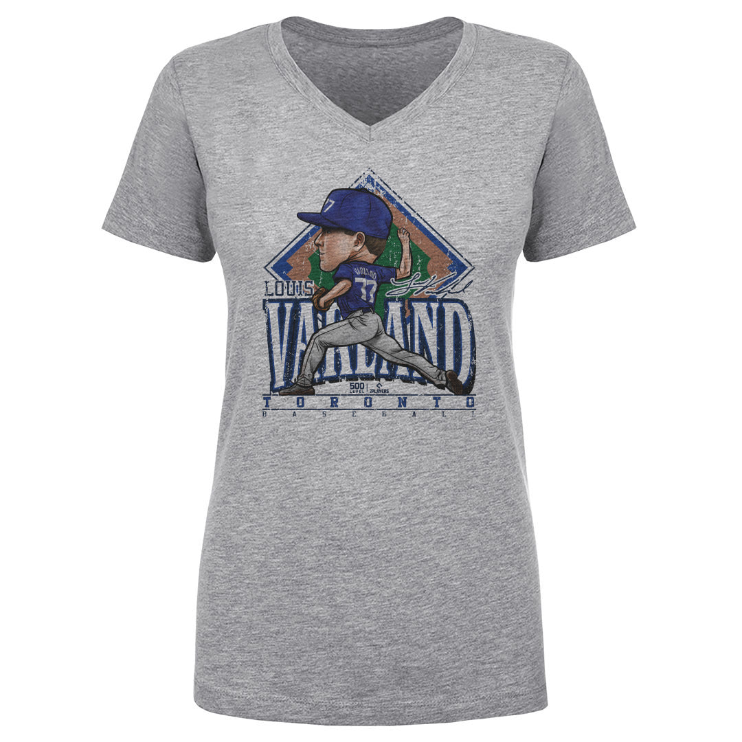 Louis Varland Women's V-Neck T-Shirt | 500 LEVEL