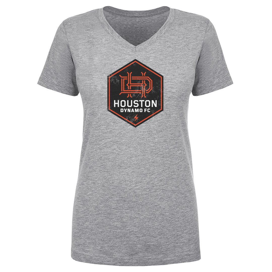 Houston Dynamo FC Women's V-Neck T-Shirt | 500 LEVEL