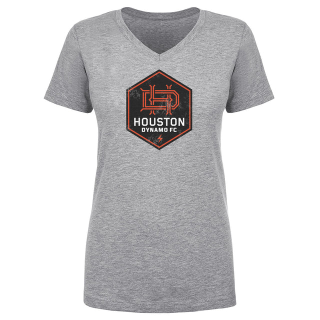 Houston Dynamo FC Women's V-Neck T-Shirt | 500 LEVEL