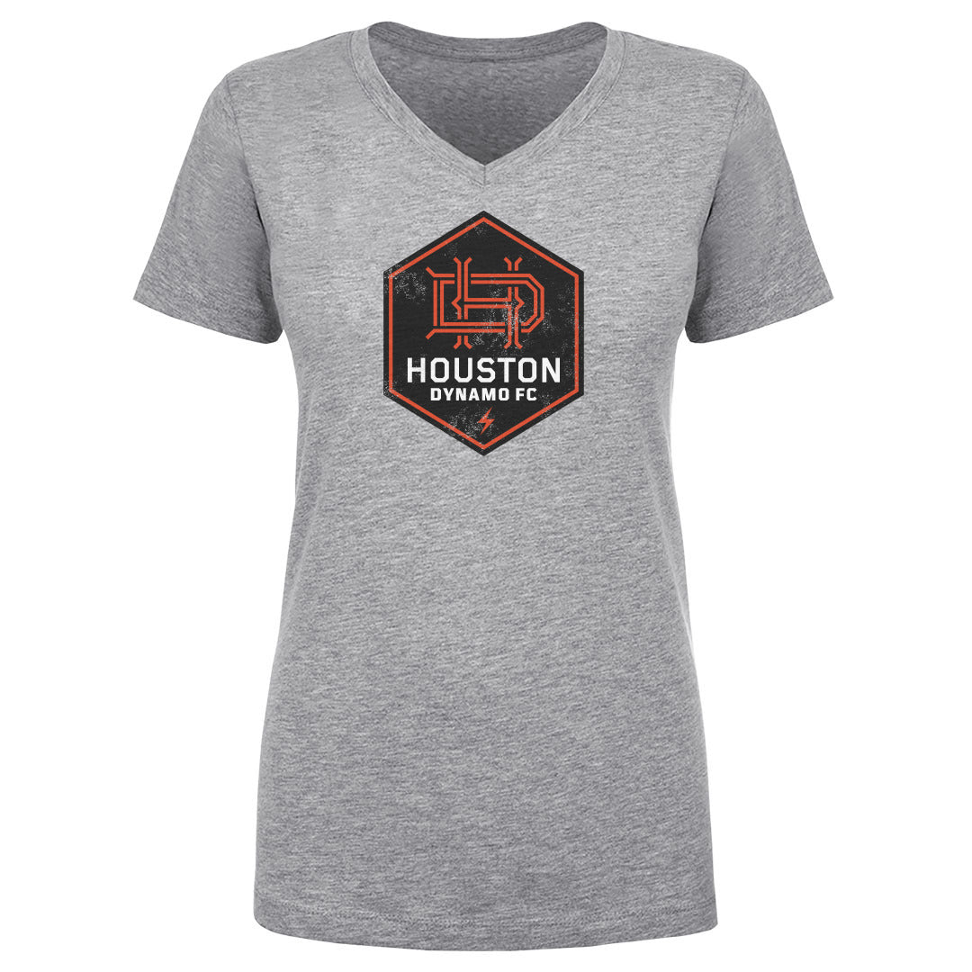 Houston Dynamo FC Women&#39;s V-Neck T-Shirt | 500 LEVEL