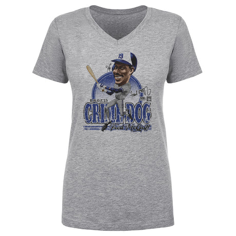 Fred McGriff Women's V-Neck T-Shirt | 500 LEVEL
