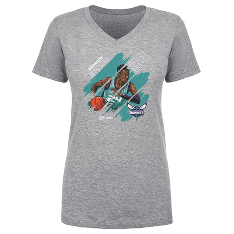Brandon Miller Women's V-Neck T-Shirt | 500 LEVEL
