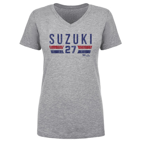Seiya Suzuki Women's V-Neck T-Shirt | 500 LEVEL