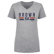 Hunter Brown Women's V-Neck T-Shirt | 500 LEVEL