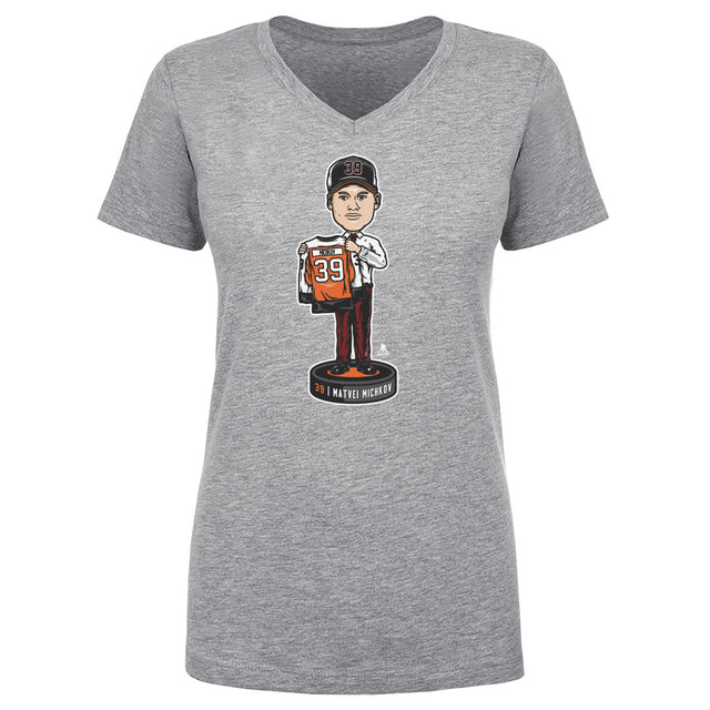 Matvei Michkov Women's V-Neck T-Shirt | 500 LEVEL