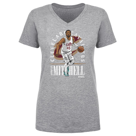 Donovan Mitchell Women's V-Neck T-Shirt | 500 LEVEL