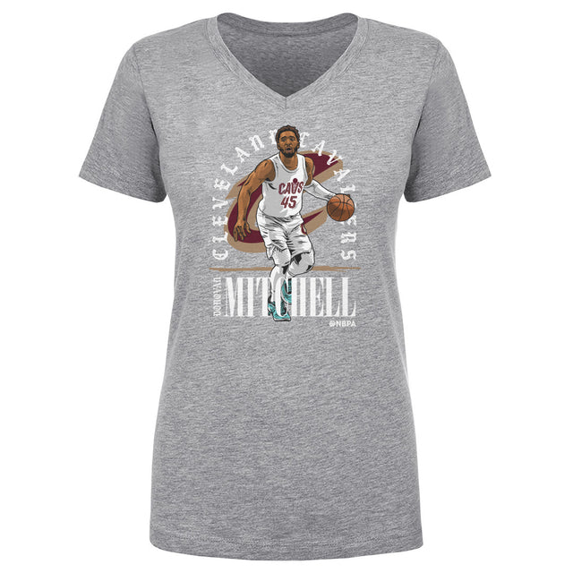 Donovan Mitchell Women's V-Neck T-Shirt | 500 LEVEL