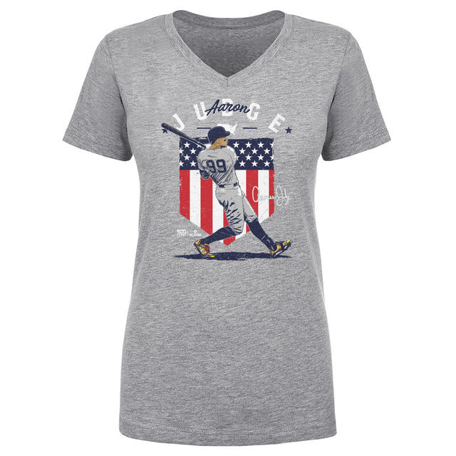 Aaron Judge Women's V-Neck T-Shirt | 500 LEVEL