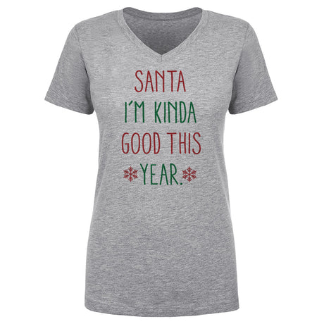 Christmas Women's V-Neck T-Shirt | 500 LEVEL