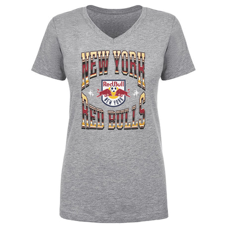 New York Red Bulls Women's V-Neck T-Shirt | 500 LEVEL