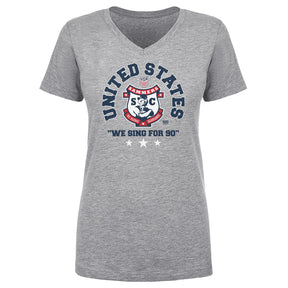 U.S. Soccer Women's V-Neck T-Shirt | 500 LEVEL