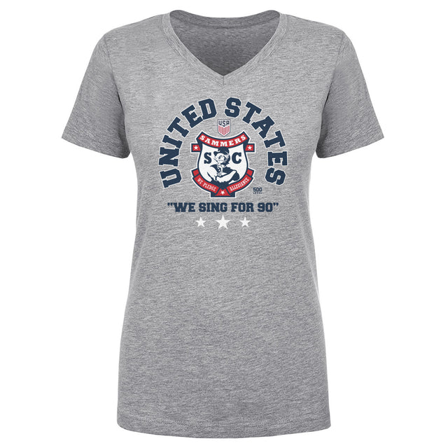 U.S. Soccer Women's V-Neck T-Shirt | 500 LEVEL