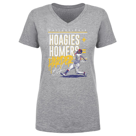 Bryce Harper Women's V-Neck T-Shirt | 500 LEVEL