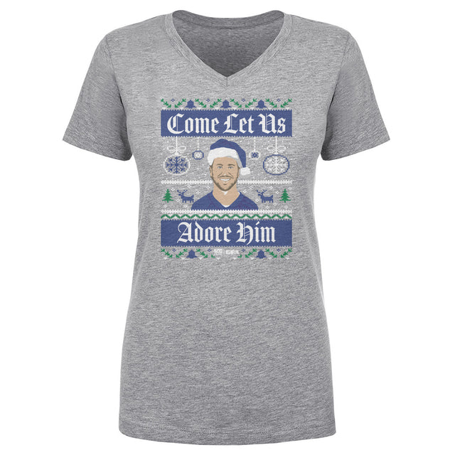 Josh Allen Women's V-Neck T-Shirt | 500 LEVEL