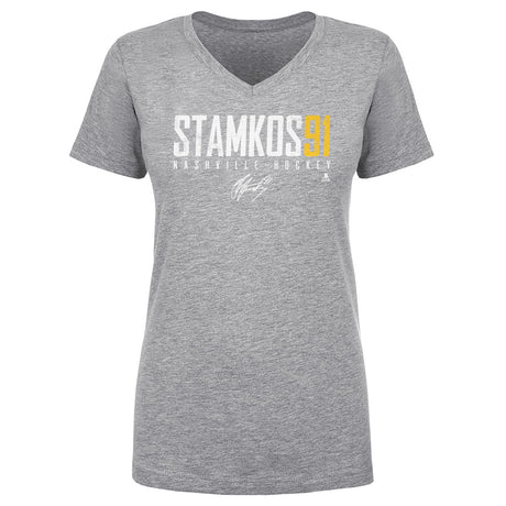 Steven Stamkos Women's V-Neck T-Shirt | 500 LEVEL