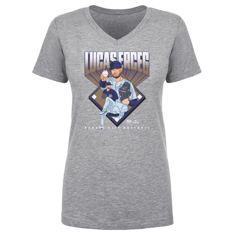 Lucas Erceg Women's V-Neck T-Shirt | 500 LEVEL