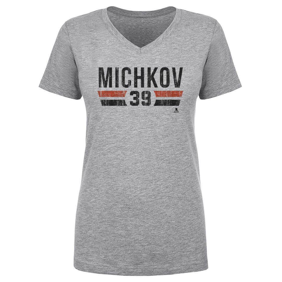 Matvei Michkov Women's V-Neck T-Shirt | 500 LEVEL