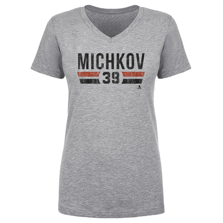Matvei Michkov Women's V-Neck T-Shirt | 500 LEVEL