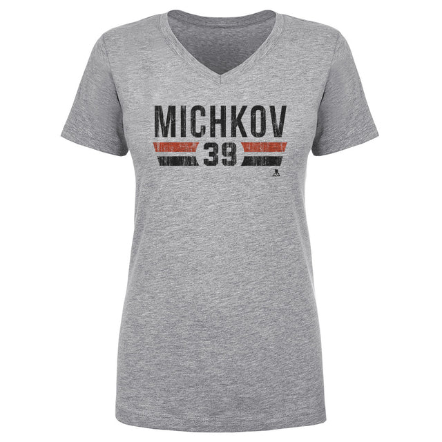 Matvei Michkov Women's V-Neck T-Shirt | 500 LEVEL