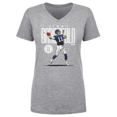 Jimmy Garoppolo Women's V-Neck T-Shirt | 500 LEVEL