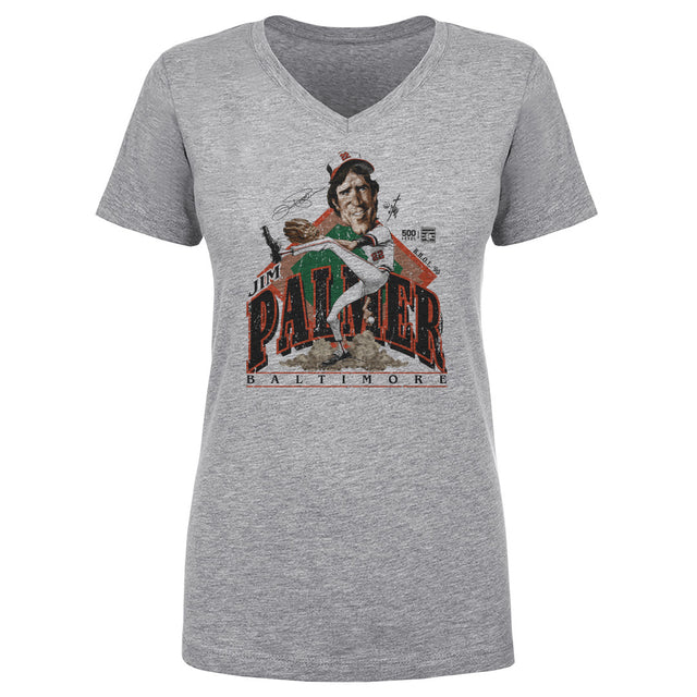 Jim Palmer Women's V-Neck T-Shirt | 500 LEVEL