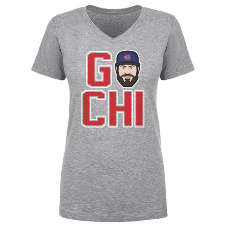 Jake Arrieta Women's V-Neck T-Shirt | 500 LEVEL
