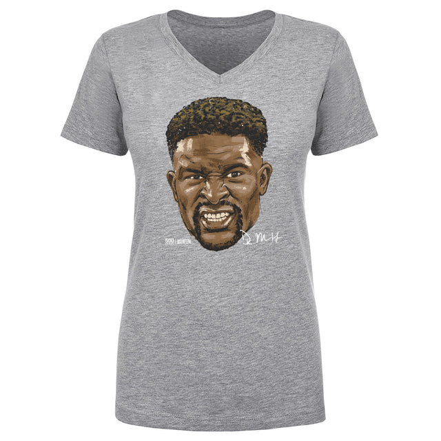 DK Metcalf Women's V-Neck T-Shirt | 500 LEVEL