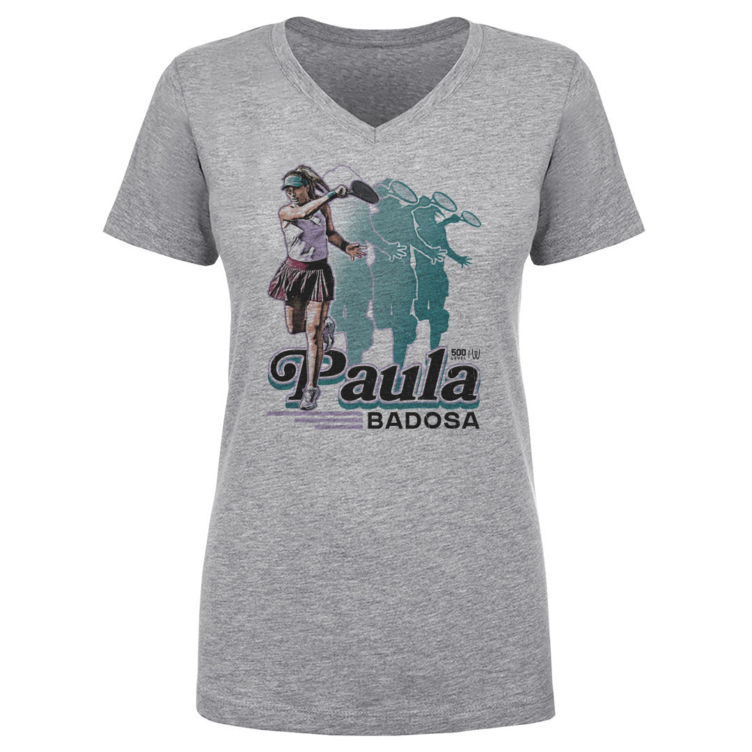 Paula Badosa Women's V-Neck T-Shirt | 500 LEVEL