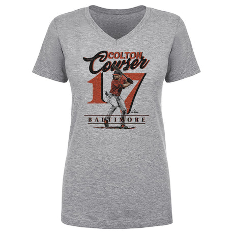 Colton Cowser Women's V-Neck T-Shirt | 500 LEVEL