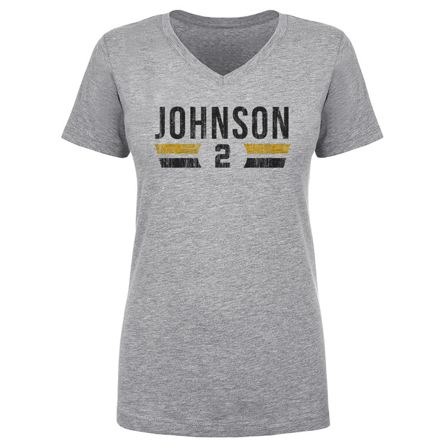 Marquis Johnson Women's V-Neck T-Shirt | 500 LEVEL