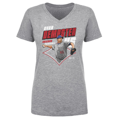 Ryan Dempster Women's V-Neck T-Shirt | 500 LEVEL