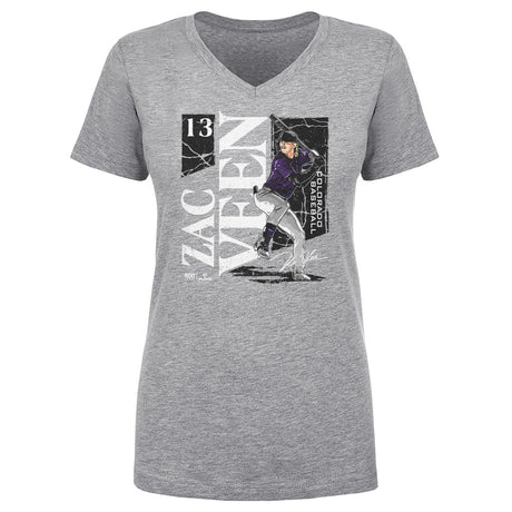 Zac Veen Women's V-Neck T-Shirt | 500 LEVEL