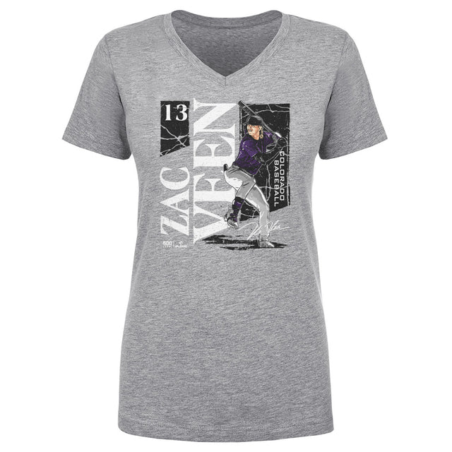 Zac Veen Women's V-Neck T-Shirt | 500 LEVEL