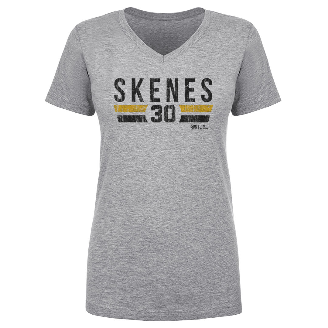 Paul Skenes Women's V-Neck T-Shirt | 500 LEVEL