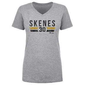 Paul Skenes Women's V-Neck T-Shirt | 500 LEVEL